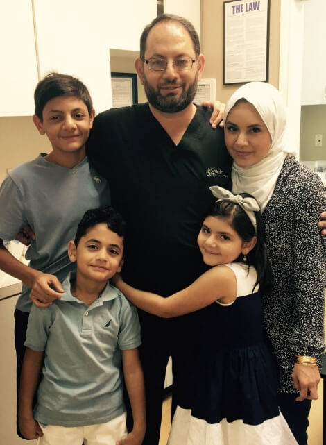 Doctor Mansour and his family