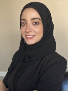Dental office manager Samah